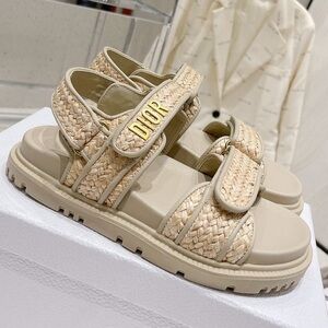 DIOR Jute Dioract Sandals size 40